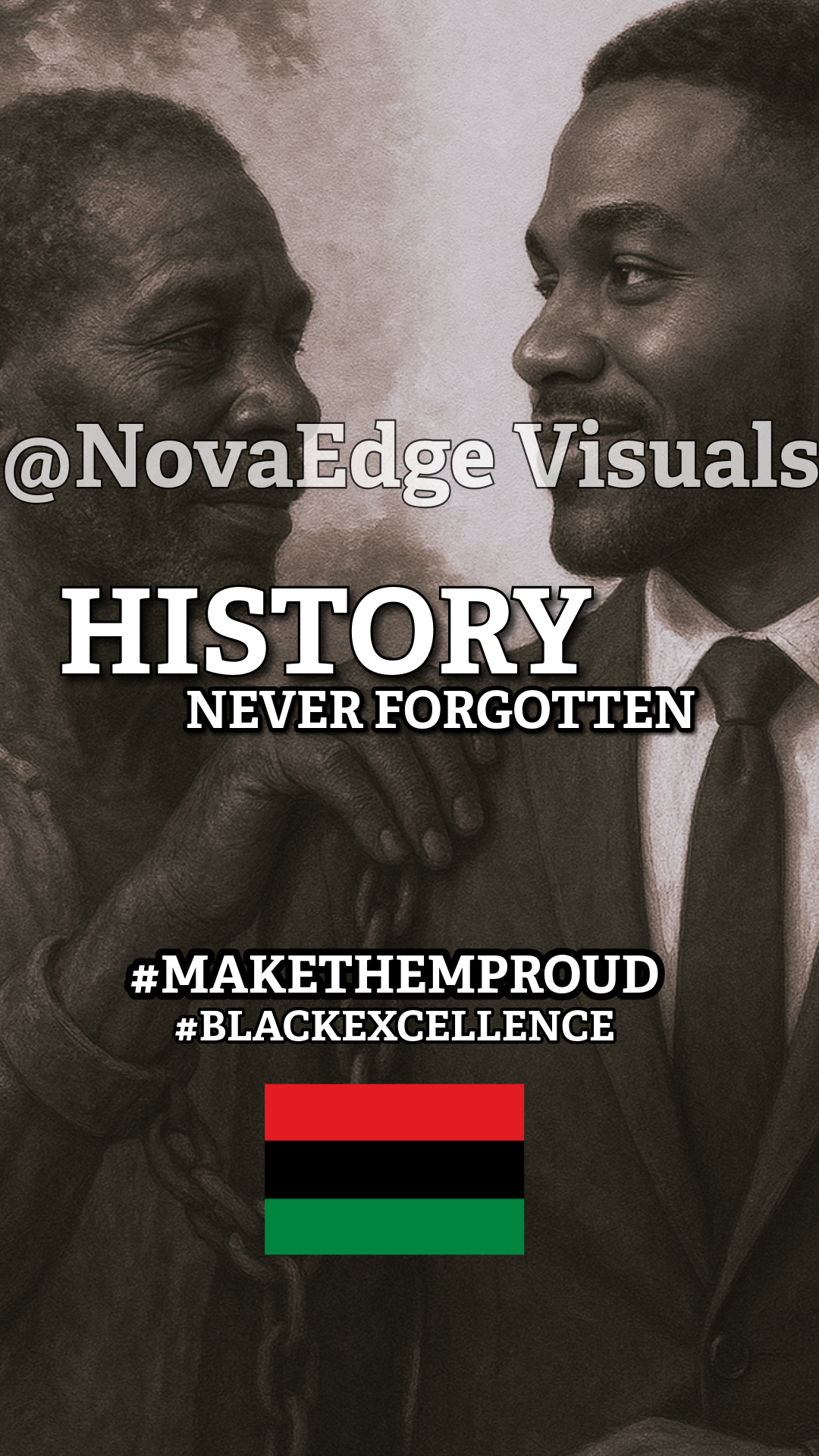African American Heritage Never forgotten Wallpaper-for Mobile device
